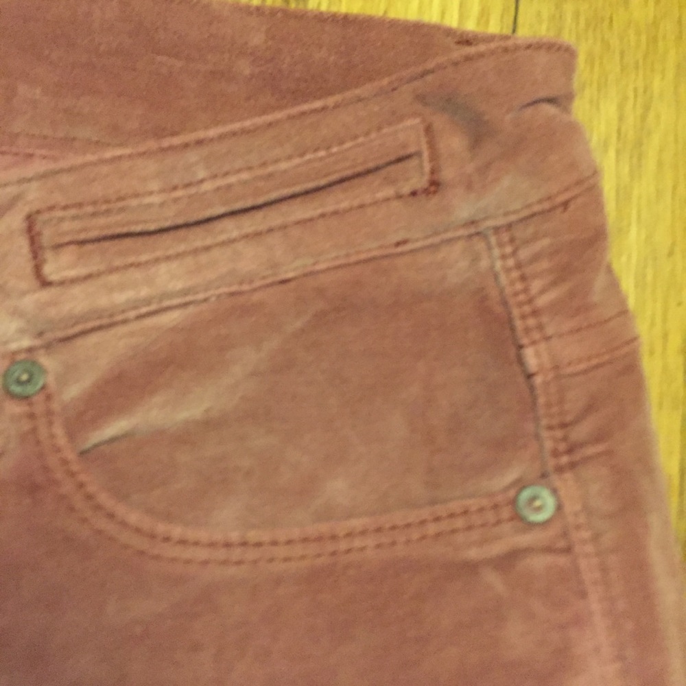 Free People Velvet Pink Skinny Pant -- Size 28 - Picture 4 of 7